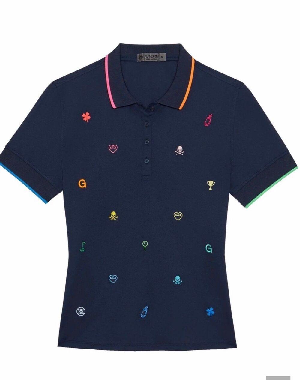 G/fore Women's Golf Embroidered Polo (Size: medium)